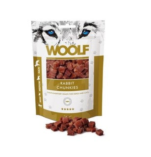 WOOLF CUBETTI MORBIDI DI CONIGLIO IN BUSTA  g.100