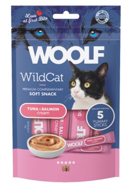 woolf wildcat cream 5 pz. tonno e salmone