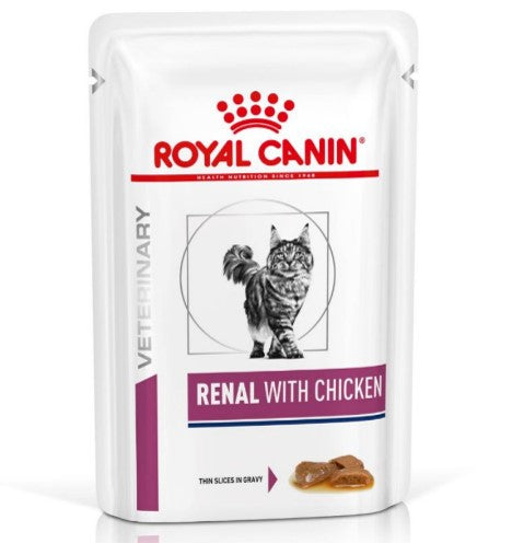 royal canin renal gatto al pollo in bustina da g. 85 IN SALSA