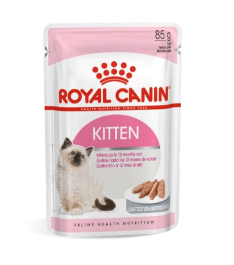 royal canin umido kitten in pate' in bustina g. 85