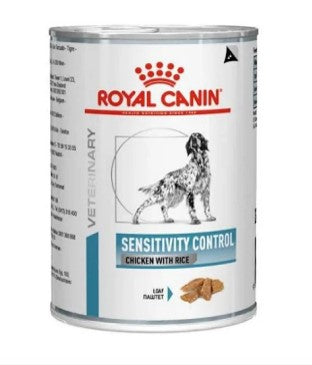 Royal canin sensitivity control al pollo  in latta da g. 420