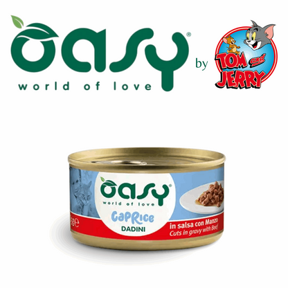 OASY CAPRICE UMIDO GATTO (MOUSSE - DADINI - TERRINE) - Tom & Jerry