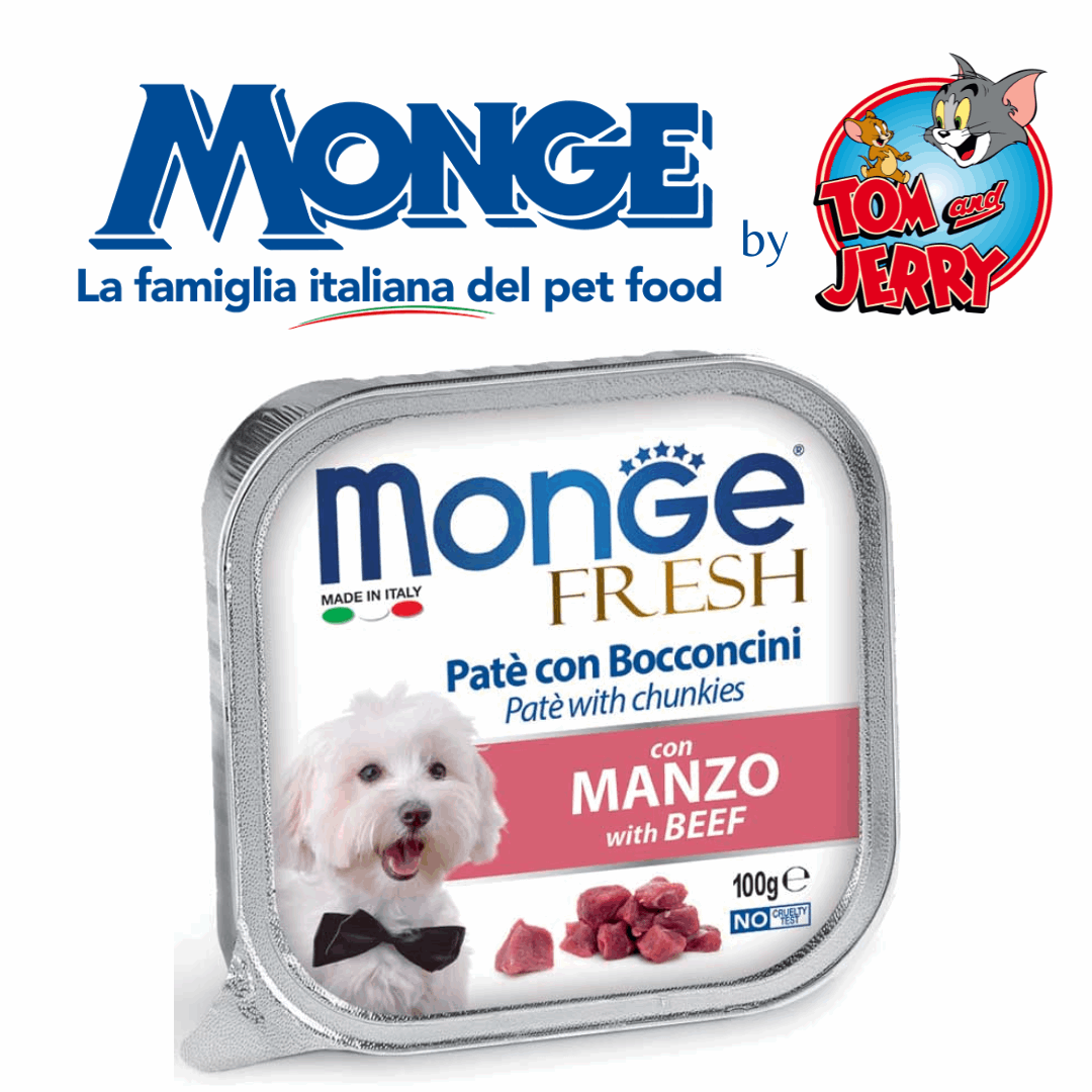 MONGE CANE UMIDO "MONGE FRESH/FRUIT" - Tom & Jerry