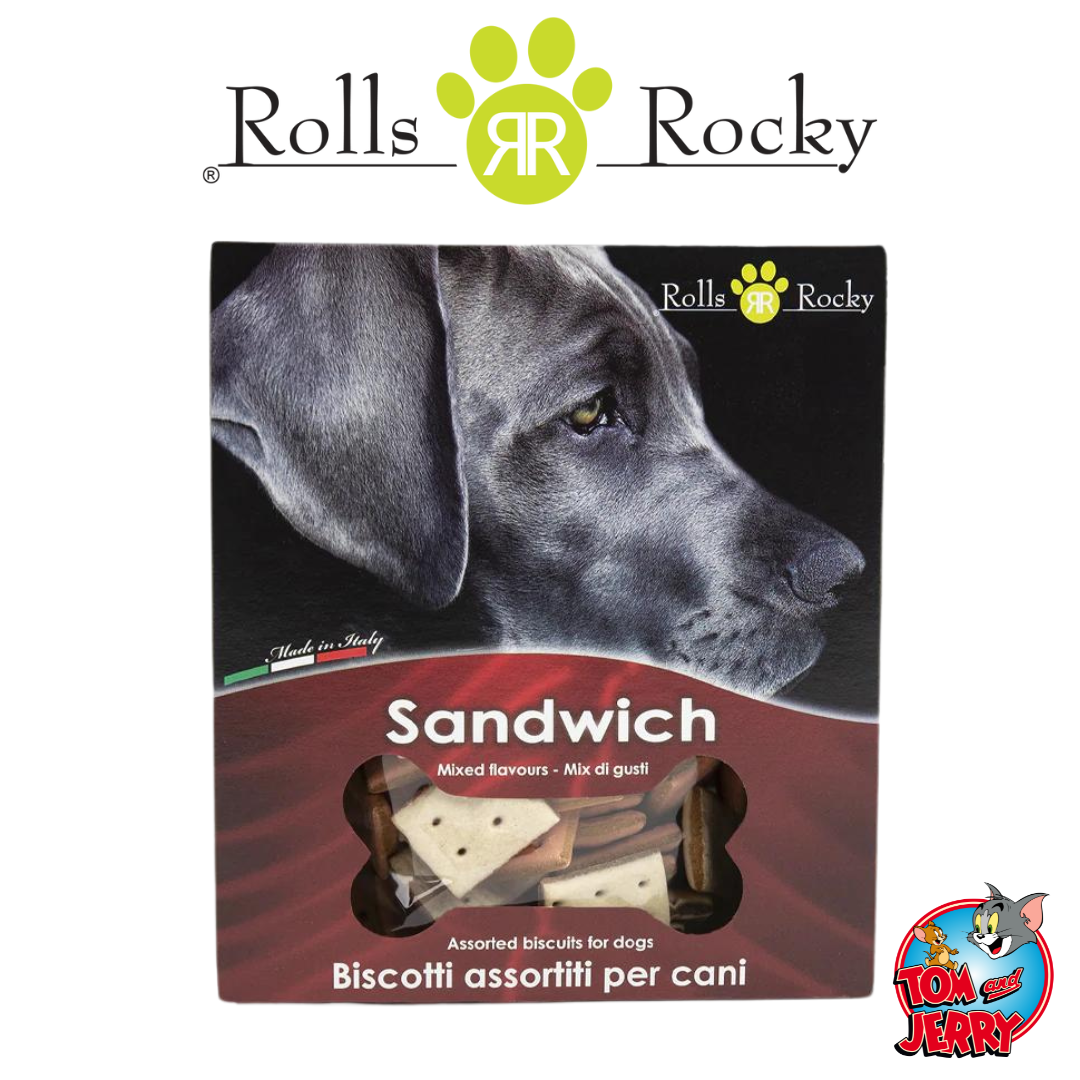 BISCOTTI ROLLS ROCKY SNACK CANE