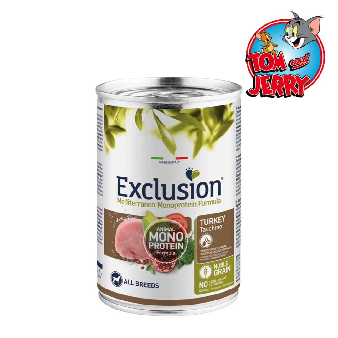 EXCLUSION UMIDO CANE MONOPROTEIN NOBLE GRAIN - Tom & Jerry