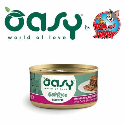 OASY CAPRICE UMIDO GATTO (MOUSSE - DADINI - TERRINE) - Tom & Jerry