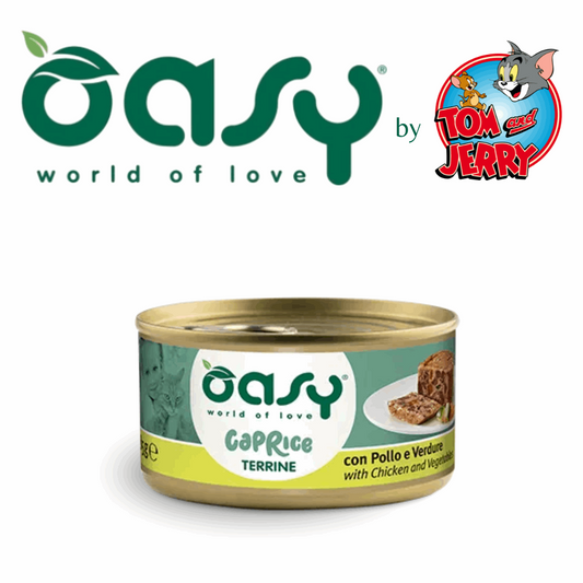 OASY CAPRICE UMIDO GATTO (MOUSSE - DADINI - TERRINE) - Tom & Jerry