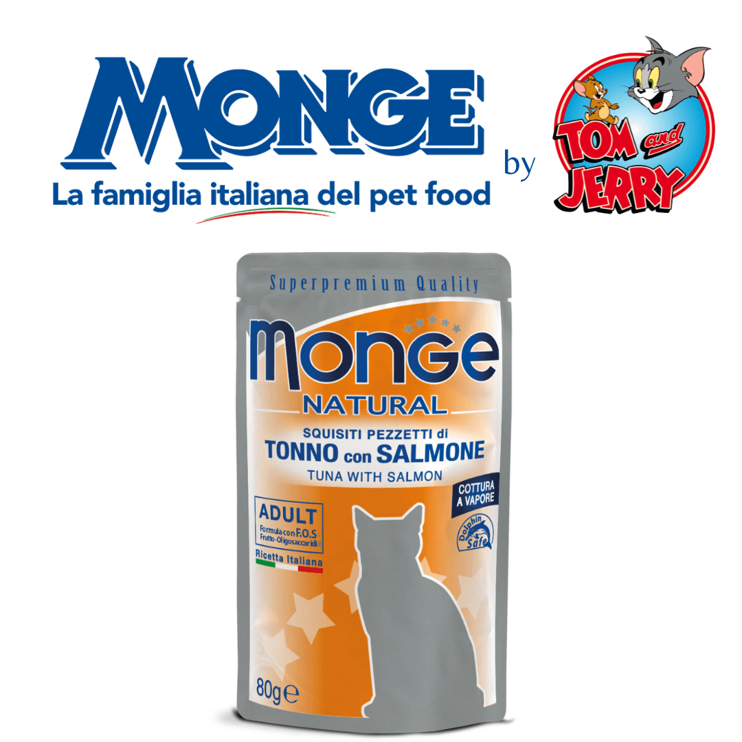 MONGE "NATURAL" GATTO UMIDO IN BUSTE - Tom & Jerry